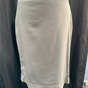 Vintage Gray Women's Pencil Skirt